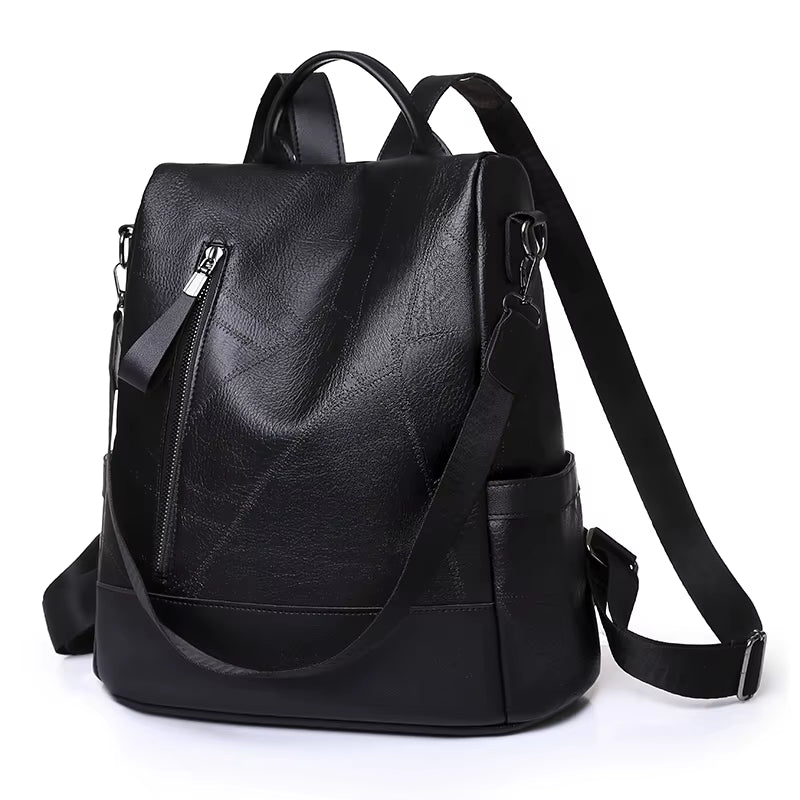 2023 New Hot Women’S Backpack Designer High Quality Soft Leather Simple Fashion Backpack Large Capacity Antitheft Shoulder Bags